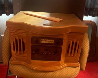 Record player, computer chair