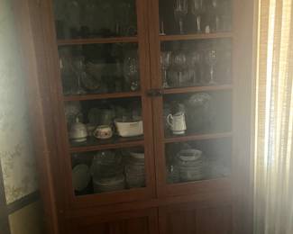 Solid Oak Corner Cabinet 1800-1899