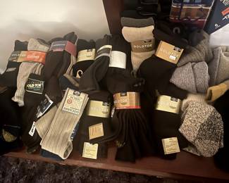 New men's sock, still in packaging. Gold toe.