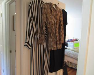 Tons of clothes, more than a department store. Closets PACKED