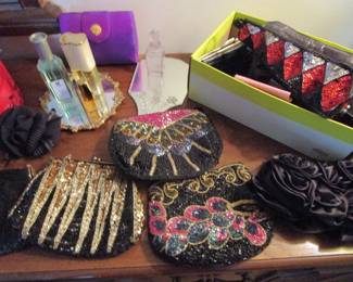 Vintage purses sparkly 