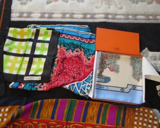 More designer and luxury brand scarves
