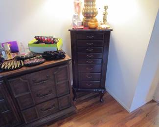 Dresser and jewelry armoire