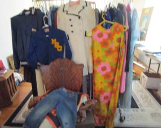 Vintage clothing, mostly women
