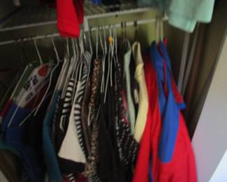Tons of clothes, more than a department store. Closets PACKED