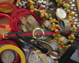 Some of the amazing vintage jewelry