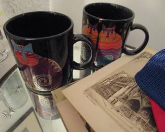 Laurel Burch mugs