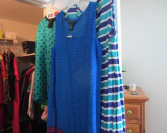 Tons of clothes, more than a department store. Closets PACKED
