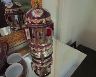 Antique Reuge Musical Cigarette Carousel....working