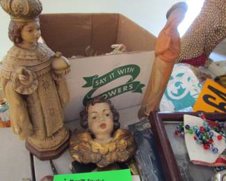 Lots of religious items