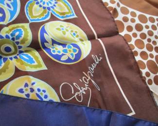 Vintage designer scarves