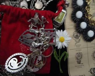 Sterling charm bracelets