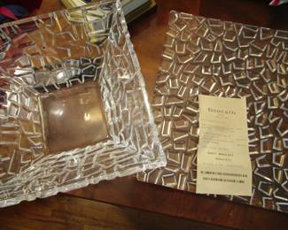 Tiffany glass with receipt