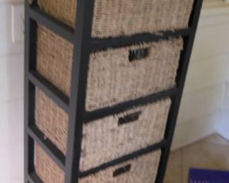 wicker storage