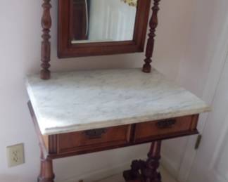 marble top dresser 