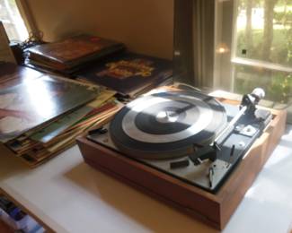 turntable and vinyl