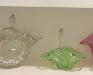 glass baskets