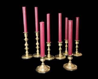 BALDWIN Brass Candlesticks 