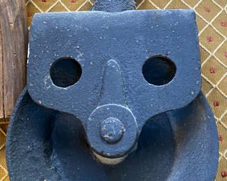 Large Metal Well Pulley