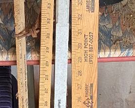 Assorted Yard Sticks