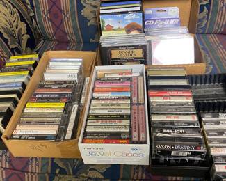 Assorted Cassette Tapes