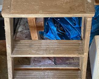 Small Wooden Stepladder