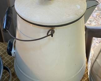 Enamelware Coffee Pot