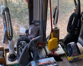 Assorted Vacuum Cleaners