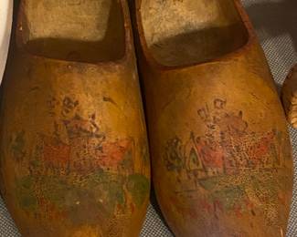 Decorated Wooden Shoes