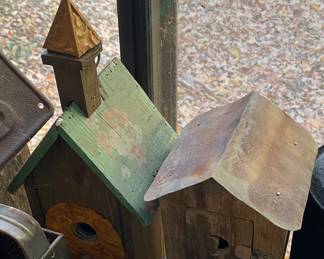Rustic Bird Houses