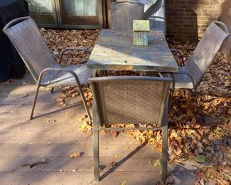 Outdoor Table and Chairs
