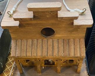 Primitive Bird House