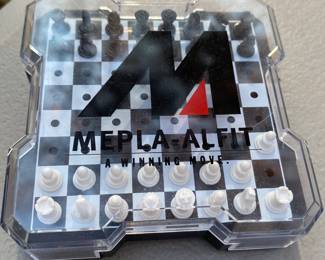 Miniature Chess Set Advertising Premium