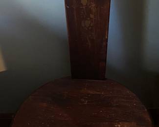 Wooden Spinning Chair