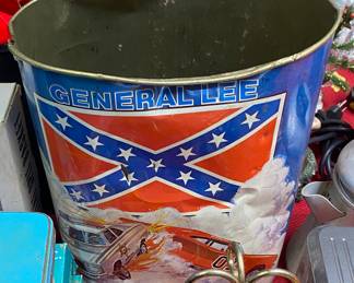 Dukes of Hazzard Trash Can