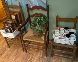 Assorted Chairs/Picture Frames