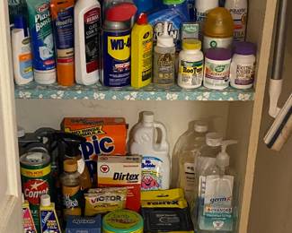 Assorted Household Chemicals