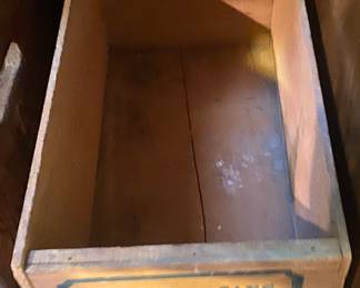Vintage Roast Beef Crate