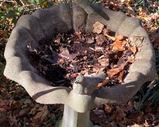 Cement Bird Baths