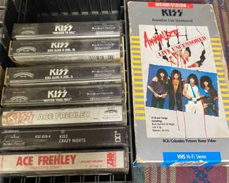 Kiss Cassette Tapes