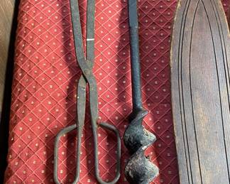 Auger and Tongs
