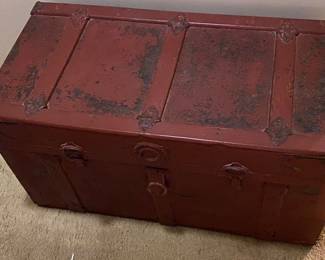 Smaller Old Steamer Trunk
