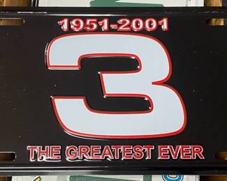 Dale Earnhardt Plates