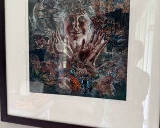 Framed Multi-media   - Cynthia Hellyer Heinz  