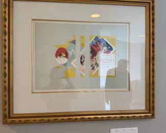 Les Affiches Illustre'es   Framed 