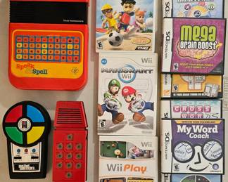 Vintage hand-held electronic games & MORE.
