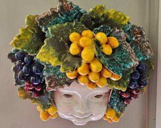 Italian Majolica Bacchus