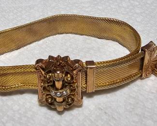 Victorian Mesh Slider Bracelet
