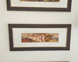 Adelina Quadri Watercolors Italian Scenes