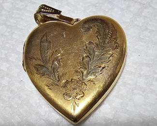 Small Gold Fill Locket